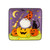 Set of 4 Gnome Halloween Square Canape Plates 6" - IMAGE 5