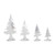 Pine Christmas Tree Tabletop Decorations - 16.25" - Set of 8 - IMAGE 2