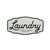 17.5" White and Black Laundry Today or Naked tomorrow Wall Sign - IMAGE 3