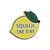 19" Squeeze The Day Fresh Lemonade Inspired Wall Sign - IMAGE 1