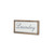 23.5" White and Brown Laundry Rectangular Wall Sign - IMAGE 2