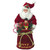14" Standing Santa "Merry Christmas" Figure with Bag of Toys Holiday Decoration - IMAGE 1