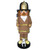14" Fireman with Ax and Dalmatian Christmas Nutcracker - IMAGE 1