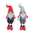 Set of 2 Skiing Gnomes Christmas Figurines 24" - IMAGE 1