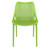 32.25" Tropical Green Stackable Outdoor Patio Dining Chair - IMAGE 3