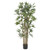 4' Multi Bambusa Bamboo Artificial Silk Tree with Black Pot - IMAGE 1