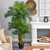 Artificial Hawaii Palm Tree in Black Pot - 6' - IMAGE 2