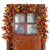 9' x 10" Pre-Lit Leaf Artificial Fall Harvest Garland, Clear LED Mini Lights - IMAGE 3