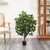 3' Artificial Silk Potted Ficus Tree - IMAGE 4