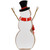 Wooden Snowman "Merry Christmas" Decoration - 8.5" - IMAGE 5