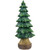 Glittered Pine Tree Christmas Decoration - 6.5" - IMAGE 1