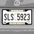 NHL Vegas Golden Knights Automotive Metal License Plate Frame - 12.25” - Black and Gold - IMAGE 2