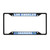 NFL Los Angeles Chargers Automotive Metal License Plate Frame - 12.25” - Black and Blue - IMAGE 1