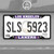 12.25” NBA Los Angeles Lakers Automotive Metal License Plate Frame - IMAGE 2