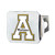 4” NCAA Appalachian State Mountaineers Chrome Automobile Hitch Cover - IMAGE 1