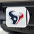 NFL Houston Texans Chrome Automobile Hitch Cover - 4” - Blue and Red - IMAGE 2