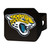 NFL Jacksonville Jaguars Automobile Hitch Cover - 4” - Black and Yellow - IMAGE 1