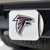 NFL Atlanta Falcons Chrome Automobile Hitch Cover - 4” - Silver and Red - IMAGE 2