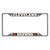 12.25" NFL Cleveland Browns Chrome License Plate Frame - IMAGE 1