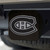4" Black and Gray NHL Montreal Canadiens Hitch Cover - IMAGE 2