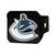 4” NHL Vancouver Canucks Black Automobile Hitch Cover - IMAGE 1