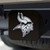 4” NFL Minnesota Vikings Black Automobile Hitch Cover - IMAGE 2