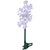 14.75" LED Lighted Clip-On Snowflake Christmas Tree Topper, White Lights - IMAGE 4