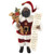 12" African American Santa Claus with List Christmas Figurine - IMAGE 1