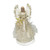 18" Glittery Angel Holding a Star Christmas Tree Topper, Unlit - IMAGE 1