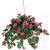32" Artificial Silk Bougainvillea Plant with Hanging Basket - IMAGE 1