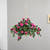 32" Artificial Silk Bougainvillea Plant with Hanging Basket