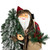 Standing Woodland Santa Claus with Flocked Alpine Tree Commercial Christmas Figure - 5' - IMAGE 6