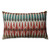 Acela Adobe Rectangular Throw Pillow - 18.5” - Blue and Red - IMAGE 1