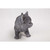 8.5" Russian Blue Kitten Outdoor Garden Statue - IMAGE 4