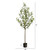 6' Artificial Olive Tree in Black Pot - IMAGE 4