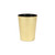 6.25" Gold and Black Round Tapered Planter - IMAGE 2