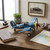 16" Blue and Yellow F4U Corsair Tabletop Decoration - IMAGE 1
