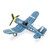 16" Blue and Yellow F4U Corsair Tabletop Decoration - IMAGE 3