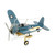 14.5" Blue and Yellow 1942's World War II Navy F4 Corsair Tabletop Decoration - IMAGE 3