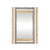 32" Wooden Framed Rectangular Wall Mirror - IMAGE 1