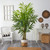 8' King Palm Artificial Tree in Handmade Jute Planter - IMAGE 2
