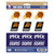 12ct NBA Phoenix Suns Automotive Mini Decal Stickers 6.25” - IMAGE 1