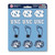 12ct NCAA University of North Carolina Automotive Mini Decal Stickers 6.25” - IMAGE 1