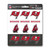 12ct NFL Tampa Bay Buccaneers Automotive Mini Decal Stickers 6.25” - IMAGE 1