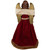 Angel with Wings Commercial Size Christmas Tree Topper - 3' - Brown and Red - Unlit - IMAGE 5