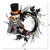 Dapper Skeleton with Ribbon Artificial Halloween Wreath, 26-Inch, Unlit - IMAGE 2