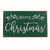 20" " Merry Christmas" Rectangular Wall Sign - IMAGE 1