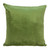 20" Blue and Green Cotton Transitional  Reversible Throw Pillow - IMAGE 2