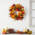 Maple Leaf with Berries and Pinecones Artificial Fall Harvest Twig Wreath, 24-Inch, Unlit - IMAGE 3