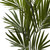 4' Artificial Kentia Palm Silk Tree in Black Planter - IMAGE 4